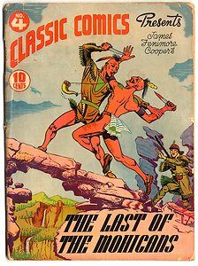  Comics 4 O G 2 0 Last of The Mohicans J F Cooper Gilberton 1942