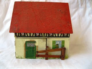 Gottschalk Dollhouse Vintage Wooden Toy Doll House Germany