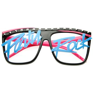  Party Rock Dance LMFAO Celebrity Neon Glasses Sunglasses 8429
