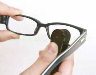 Mini Cute Glasses Eyeglass Sun Sunglasses Microfiber Cleaner Brush