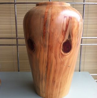 Handmade Vase Norfork Island Pine Made in Michigan by Woodwurkz