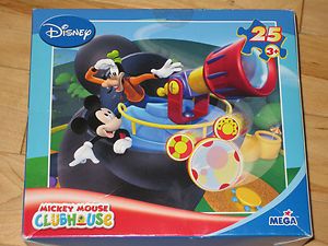 Mickey Mouse Clubhouse 25 Piece Puzzle with Goofy and Toodles