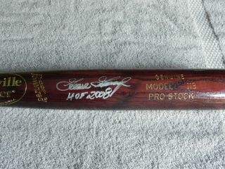 NYY Great GOOSE Gossage Autographed Bat with HOF Inscription