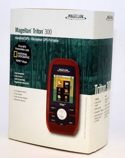   Triton 300 Handheld GPS Navigator Unit Portable Waterproof Hiking