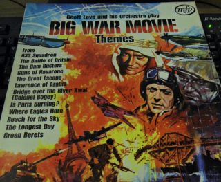 Geoff Love His Orchestra Play Big War Movie Themes Free P P
