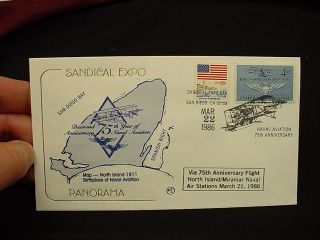 Airmail Aviation Stamp Covers Glenn Curtiss Blache Scott Navy FDC