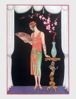Art Deco Fashion Plate Georges Barbier 1920 30