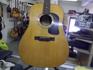 George Washburn D 10N Acoustic Guitar Used as Is