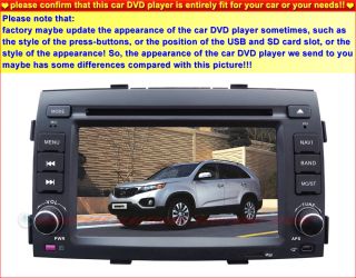  Car DVD Player GPS Navigation In dash Stereo Radio System TV w/o CAN