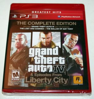 Grand Theft Auto IV 4 The Complete Edition   PS3 Playstation 3   NEW
