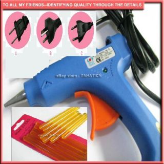 one hot glue gun 12 keratin glue sticks for pre bonding hair