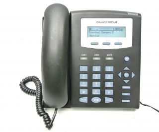 Grandstream GXP1200 GXP 1200 2 Line VoIP IP PBX Business Display Phone