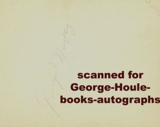 George Murphy Autograph 1939 Shirley Temple