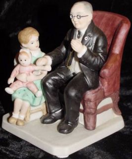 1983 Norman Rockwell Little Patient Miniature Figure