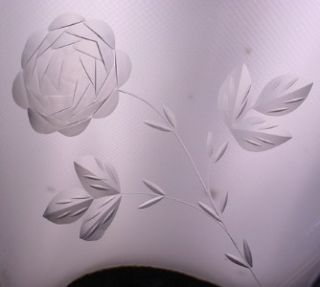 Glastonbury Lotus Rose L15 Pattern Water Goblet