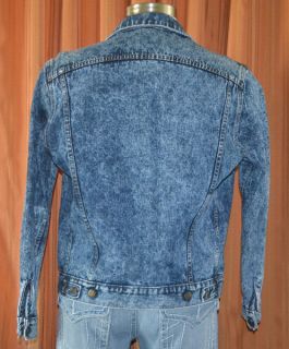Guess Georges Marciano Vintage Blue 100 Cotton Denim Jean Jacket Mens