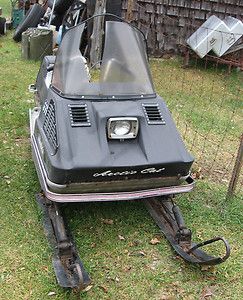 Vintage 1972 Arctic Cat Cheetah Snowmobile for Parts or Restore