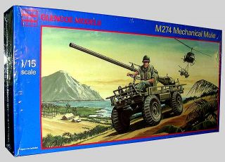 M274 Mechanical Mule Willys w 106mm Rifle 1 15 Glencoe Kit 5401