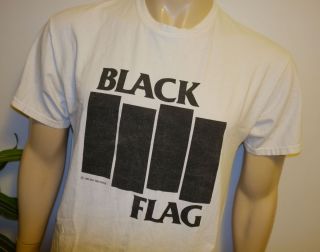  BLACK FLAG* vtg punk rock concert shirt (XL) 80s Glenn Danzig Misfits