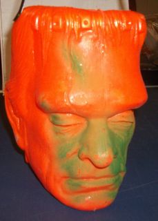  Co Halloween Frankenstein Candy Bucket 1964 Glenn Strange