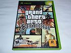 Grand Theft Auto San Andreas (Xbox, 2005)FIRST EDITION FIRST PRINT