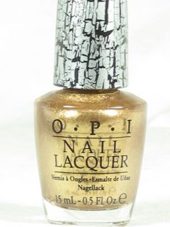 OPI Nail Polish Gold Shatter E60