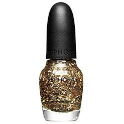   By OPI Nail Polish Only Gold for Me Chunky and Fine Gold Glitter Top