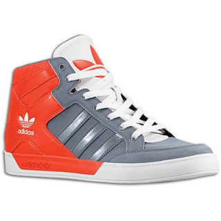 new Adidas Originals Mens Hard Court High Gray Orange Shoes
