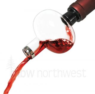Wine Globe Aerator Great for Both Red White Wine with Dripless Spout