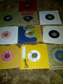 Lot of 10 Grandpa Jones 45 rpm records Grand Ole Opry Hee Haw Rca VERY