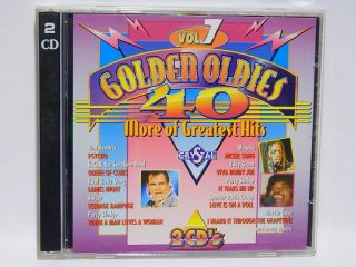 40 Golden oldies Vol 7 Excellent 2 CD Set 1995 Selected Sound Carrier