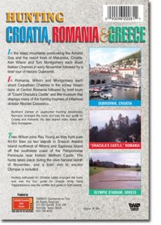 Hunting Groatia Romania Greece Safari Exotic DVD