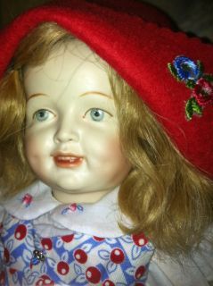 Ingrid A German Antique Doll by Simon Halbig Recreated