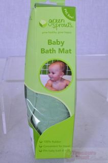 Green Sprouts Baby Bath Mat Green