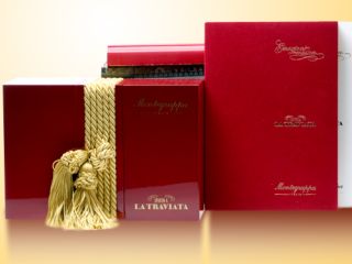 Montegrappa La Traviata Limited Edition 18K WG Fine Nib Fountain Pen