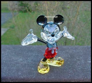 Swarovski® Crystal Disney Mickey Mouse Color Version New for 2012