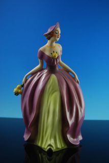 Gobel Ladies Figurine FF70 Woman in Purple Yellow Dress