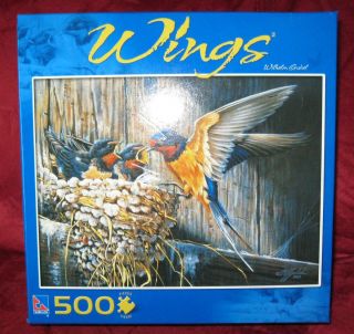   Country Barn Swallow by Wilhelm Gobel 500 pc Jigsaw Puzzle Birds NEW