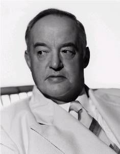 Actor Sydney Greenstreet certainly looked the part, and author Rex