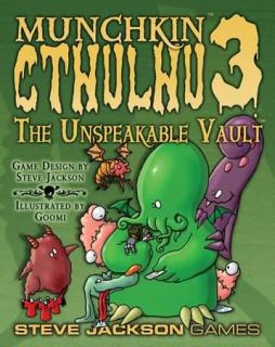  Cthulhu 3 The Unspeakable Vault card game expansion (Steve Jackson