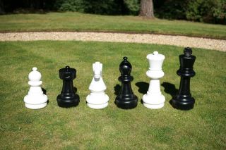 New Giant Chess Pieces Mega Garden Games 64cm
