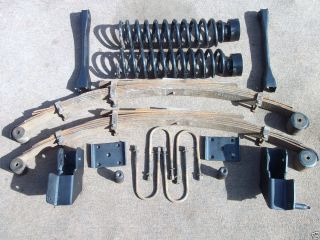 Jeep XJ 6 Lift Coil Springs