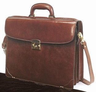 Goodhope Bags Bellino Wall Street Leather Briefcase