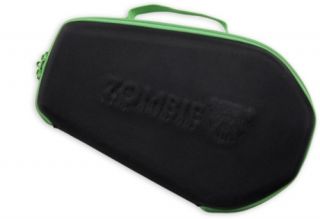 Bulldog Molded Black Green Trim Zombie Coffin Pistol Hard Case