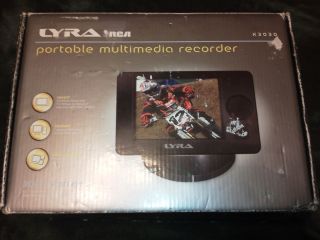 RCA LYRA 30GB MULTIMEDIA PLAYER AND RECORDER X3030 TV VCR DVD