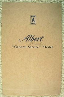 Adam Grimaldi Co 1920 Albert General Service Brochure