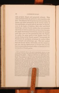 1856 Confessions of English Opium Eater T de Quincey