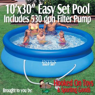  30 in Easy Set Above Ground Swimming Pool w Filter Pump 56921