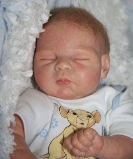  of Delight Nursery Reborn Baby Boy Greta Sculpt by Elisa Marx