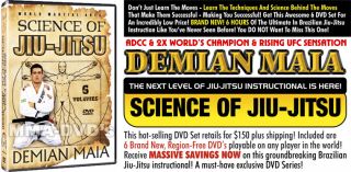 Demian Maia   Science Of Jiu Jitsu DVD Instructional Series For